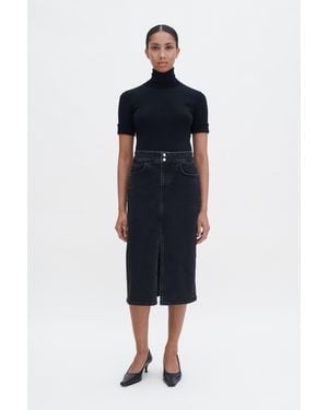 Filippa K Trucker Jean Skirt - Blue