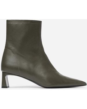 Filippa K Kitten Heel Ankle Bootie - White