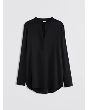 Filippa K Pull-On Silk Blouse - Blue