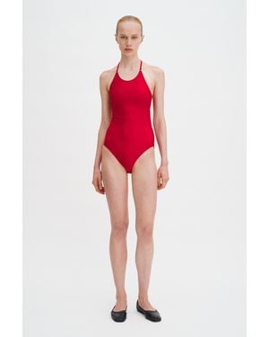 Filippa K Strap Swimsuit - Red