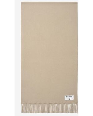 Filippa K Cashmere Blend Scarf - Natural