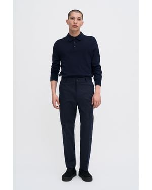Filippa K Julian Chino Trousers - Blue