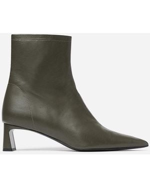 Filippa K Kitten Heel Ankle Bootie - White