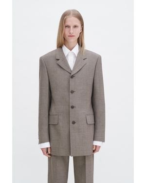 Filippa K Wool Blend Blazer - Gray