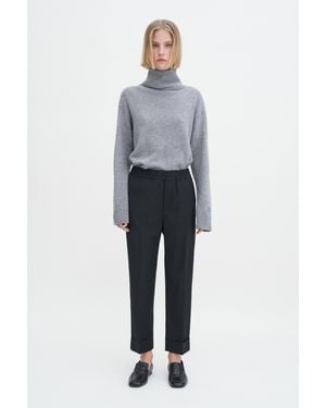 Filippa K Franca Cool Wool Trousers - Black