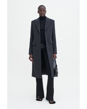 Filippa K 93 Slim Wool Coat - Blue
