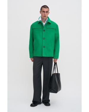 Filippa K Wool Donkey Jacket - Green