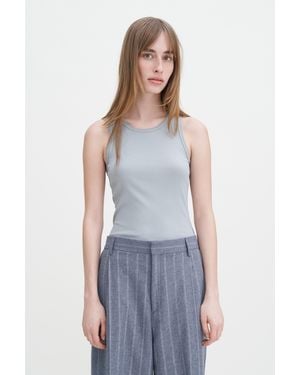 Filippa K Fine Rib Tank - Blue