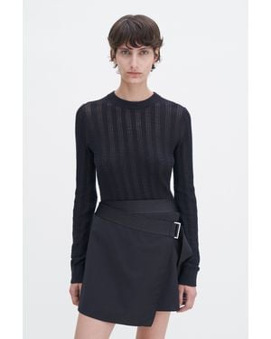 Filippa K Mesh Knit Top - Blue