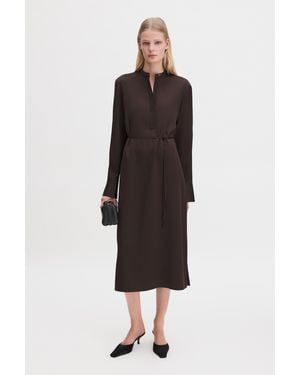Filippa K Half Placket Dress - Blue