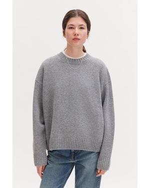 Filippa K Wool Cashmere Sweater - Gray