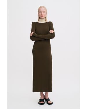Filippa K Scooped Back Jersey Dress - White