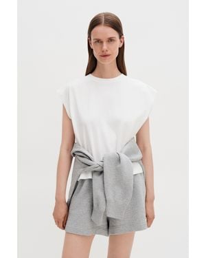 Filippa K Cotton Muscle Tank - White