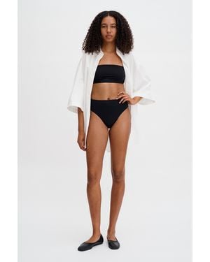 Filippa K High Waist Bikini Bottom - Black