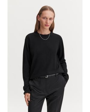 Filippa K Classic Cashmere Sweater - Black