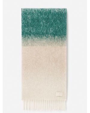 Filippa K Degradé Alpaca Mohair Scarf - Green