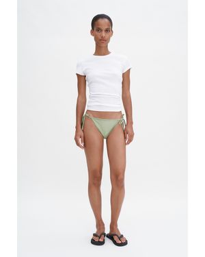 Filippa K Tie Detail Bikini Bottom - White