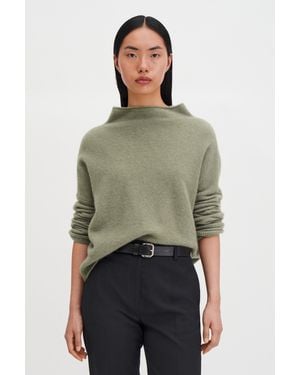 Filippa K Mika Yak Funnelneck Sweater - Green