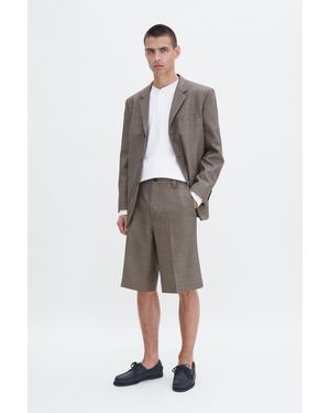 Filippa K Wool Blend Tailored Short - Grey