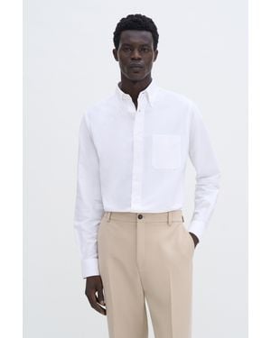 Filippa K Slim Oxford Cotton Shirt - White