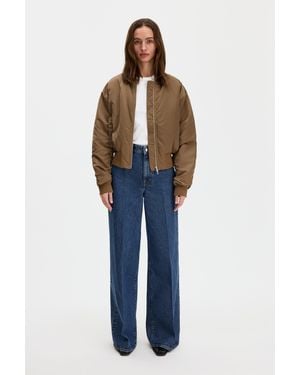 Filippa K Nylon Zip Jacket - Blue