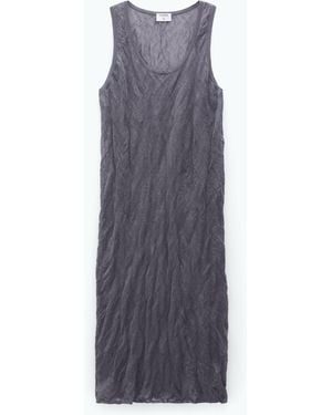 Filippa K Crinkled Dress - Grey