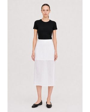 Filippa K Crinkle Skirt - White