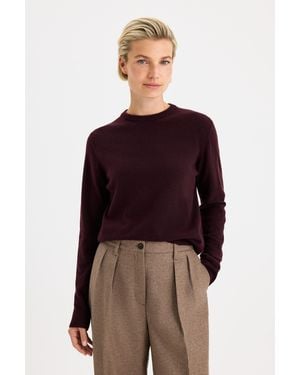 Filippa K Soft Wool Crewneck Jumper - Red