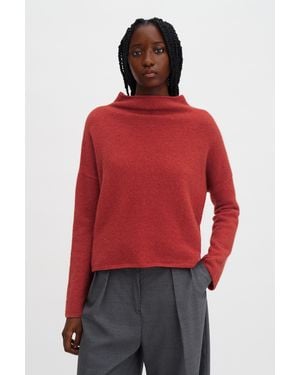 Filippa K Mika Yak Funnelneck Jumper - Red