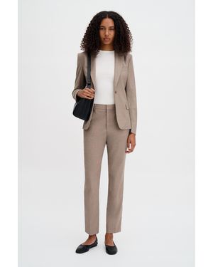 Filippa K Emma Cropped Cool Wool Trouser - Grey