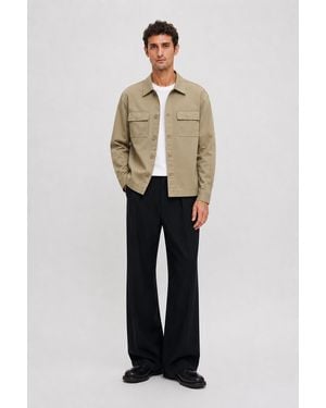 Filippa K Cotton Workwear Jacket - Natural