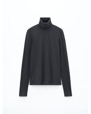 Filippa K Nellie Rib Top - Blue