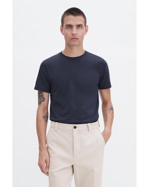 Filippa K Stretch Cotton Tee - Blue