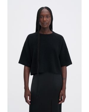Filippa K Wool Yak Tee - Blue