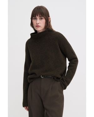 Filippa K Mika Yak Funnelneck Jumper - Black