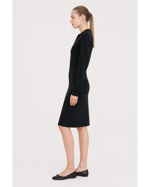 Filippa K Knit Polo Dress - Blue