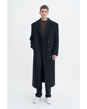Filippa K Damian Wool Coat - Blue