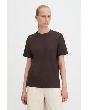 Filippa K Filippa Tee - Brown