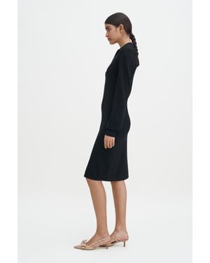 Filippa K Knit Polo Dress - Blue