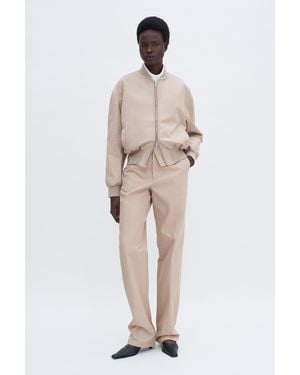Filippa K Cotton Blouson Jacket - Natural