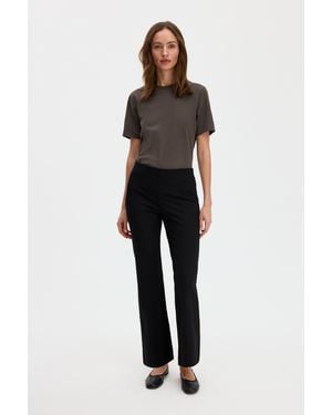 Filippa K Flared Jersey Pants - Blue