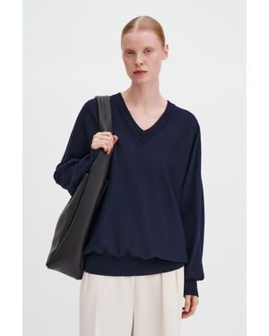 Filippa K Batwing Jumper - Blue