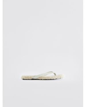 Filippa K Flip Flop - White