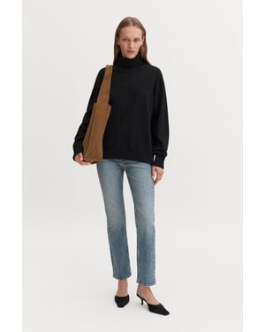 Filippa K Stella Jeans Cropped - Black