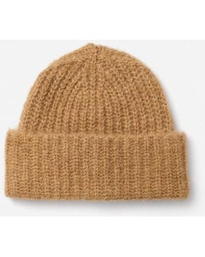 Filippa K Hairy Alpaca Hat - Natural