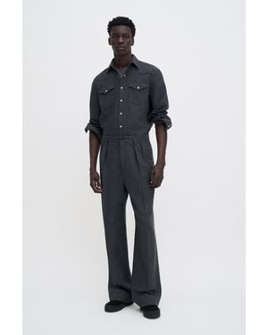 Filippa K Milo Flannel Trousers - Black