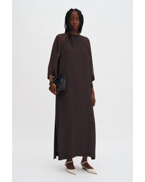 Filippa K Sheer Raglan Kaftan - Brown