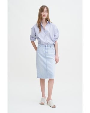 Filippa K Denim Midi Skirt - Blue