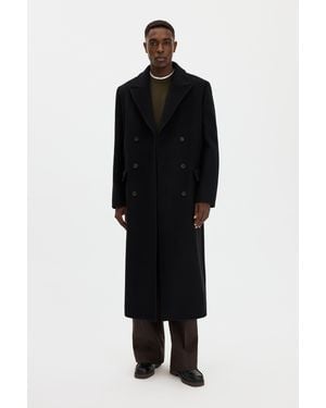 Filippa K Damian Wool Coat - Blue