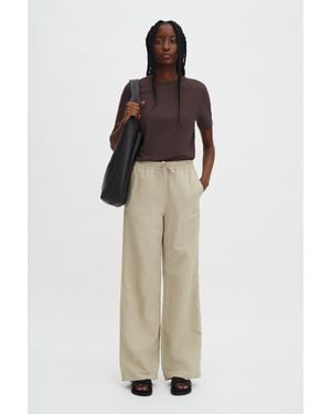 Filippa K Gillian Linen Pants - Green